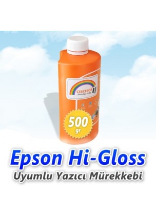 Epson Hi-Gloss Uyumlu Kartuş Mürekkebi - 500gr