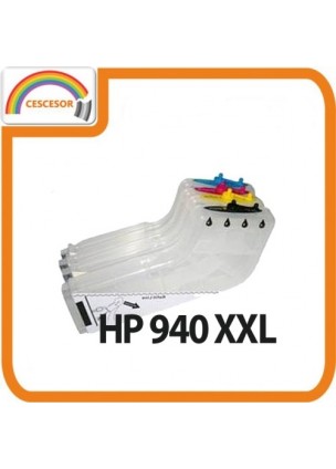 HP 940 XXL (4 renk) Uyumlu Kolay Dolan Kartuş - 