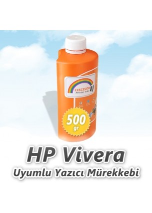 HP Vivera Uyumlu Kartuş Mürekkebi - 500gr YELLOW